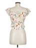 Kirious Ivory Short Sleeve Blouse Size M - photo 2