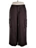 Ashley Graham 100% Polyester Brown Cargo Pants Size 18 - photo 1
