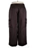 Ashley Graham 100% Polyester Brown Cargo Pants Size 18 - photo 2
