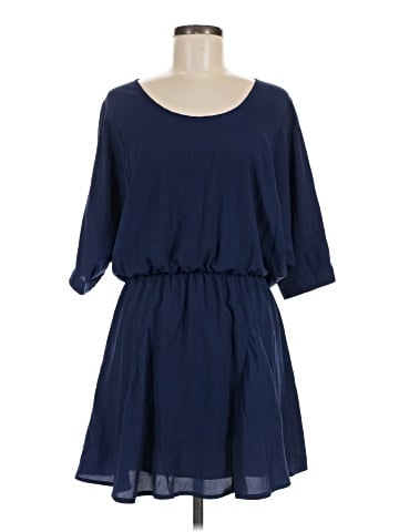 Aqua Casual Dress (view 1)