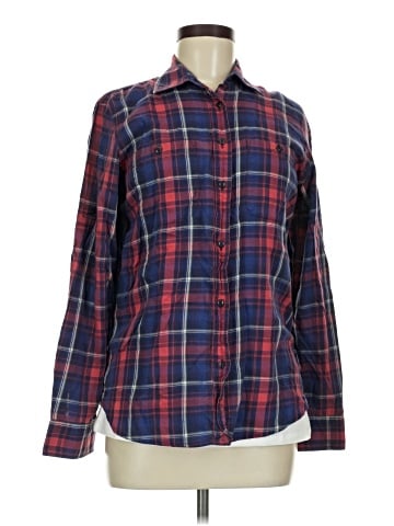 Lauren Jeans Co. Long Sleeve Button-Down Shirt (view 1)