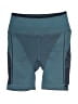 Athleta Color Block Teal Athletic Shorts Size S - photo 1