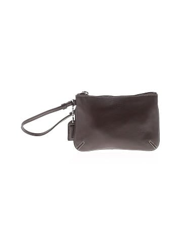 Coach Factory Leather Wristlet (view 1)