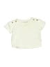 easy-peasy 100% Cotton Ivory Short Sleeve Top Size 0-3 mo - photo 1