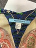 Leifnotes 100% Viscose Paisley Tan Casual Dress Size S - photo 7