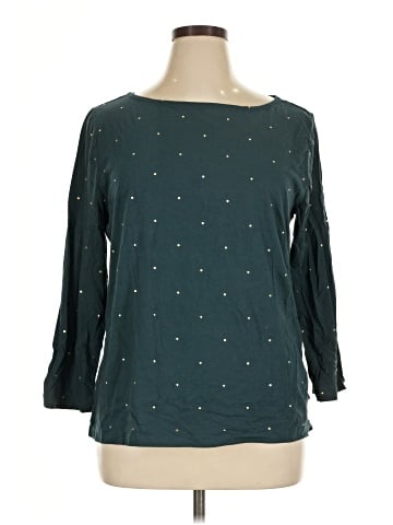 Ann Taylor LOFT Outlet 3/4 Sleeve T-Shirt (view 1)