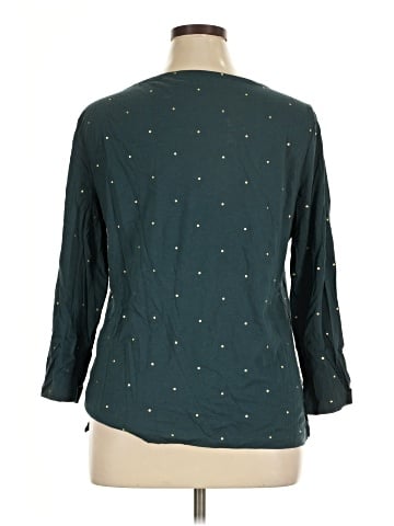 Ann Taylor LOFT Outlet 3/4 Sleeve T-Shirt (view 2)