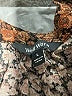 Well Worn 100% Viscose Brown Long Sleeve Blouse Size L - photo 7