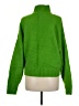 Zara Solid Green Turtleneck Sweater Size M - photo 2
