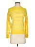 Banana Republic Stripes Yellow Silk Pullover Sweater Size S - photo 1
