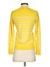 Banana Republic Stripes Yellow Silk Pullover Sweater Size S - photo 2