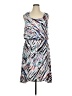 Style&Co Print Silver Casual Dress Size XL - photo 1