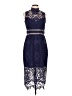 Saylor 100% Polyester Blue Cocktail Dress Size L - photo 1