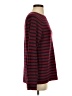 Equipment Stripes Burgundy Pullover Sweater Size S - photo 4