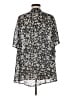 Tempted 100% Polyester Black Kimono Size M - photo 2