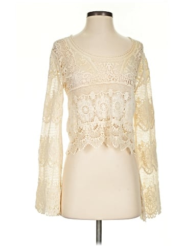 Staring at Stars Long Sleeve Blouse (view 1)