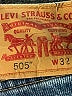 Levi's 100% Cotton Blue Denim Shorts Size 32 waist - photo 3