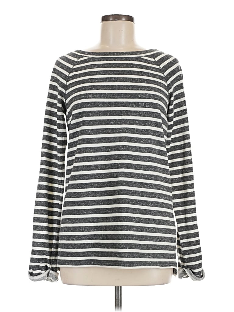 Pre-owned Max Studio Pullover Sweater In Gray