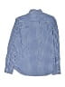 Crewcuts 100% Cotton Checkered-gingham Blue Long Sleeve Button-Down Shirt Size 14 - photo 2