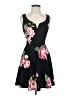 B. Smart Floral Black Cocktail Dress Size 0 - photo 1