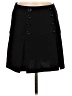 Candie's Solid Black Casual Skirt Size 9 - photo 1