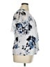 Adele & May Silver Short Sleeve Blouse Size XL - photo 4