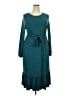 Boden Polka Dots Teal Casual Dress Size 18L - photo 1
