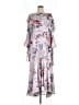 ASOS 100% Polyester Gray Casual Dress Size 14 - photo 1