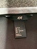 H&M 100% Polyester Black Sleeveless Blouse Size 6 - photo 7