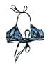 Shein Print Blue Swimsuit Top Size M - photo 1