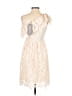 Vero Moda 100% Polyester Ivory Cocktail Dress Size XS - photo 2
