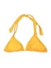 InGear 100% Polyester Solid Yellow Swimsuit Top Size M - photo 1
