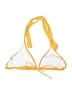 InGear 100% Polyester Solid Yellow Swimsuit Top Size M - photo 2