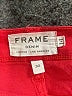 FRAME Denim Solid Red Shorts Size 30 waist - photo 3