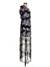 Bailey Blue Floral Blue Casual Dress Size S - photo 4