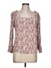 Angels 100% Rayon Pink 3/4 Sleeve Blouse Size L - photo 1