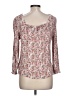 Angels 100% Rayon Pink 3/4 Sleeve Blouse Size L - photo 2