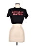 Shein Black Short Sleeve T-Shirt Size 6 - photo 1