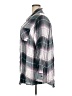 Terra & Sky 100% Rayon Plaid Gray Purple 3/4 Sleeve Button-Down Shirt Size 3X - photo 5