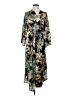 Subtle Luxury 100% Polyester Green Kimono Size S - photo 1