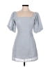 Mable 100% Polyester Blue Casual Dress Size M - photo 1