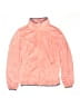 Columbia 100% Polyester Solid Pink Track Jacket Size 10 - 12 - photo 1