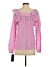 Design 365 Pink Long Sleeve Blouse Size S - photo 2