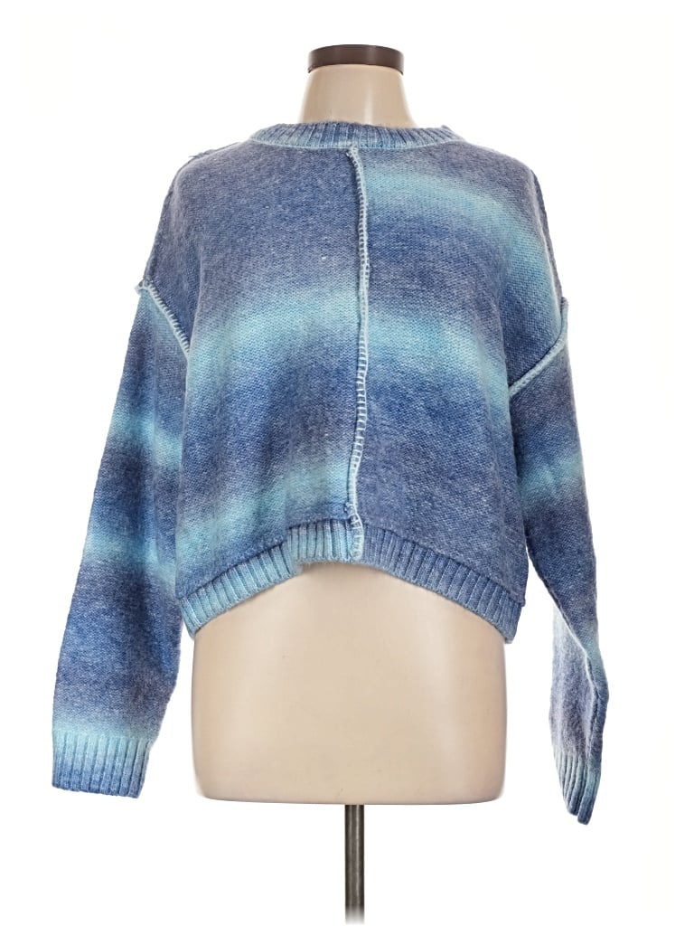 Pre-owned Thread & Supply Pullover Sweater In Blue