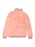 Columbia 100% Polyester Solid Pink Track Jacket Size 10 - 12 - photo 2