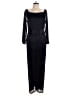 Marina Metallic Black Jumpsuit Size 14 - photo 2
