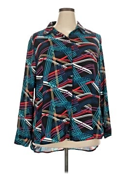 Lane Bryant Outlet Long Sleeve Blouse (view 1)