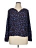 Rails Blue Long Sleeve Blouse Size XL - photo 1