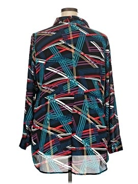 Lane Bryant Outlet Long Sleeve Blouse (view 2)