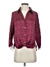Cato 100% Polyester Burgundy 3/4 Sleeve Blouse Size S - photo 1